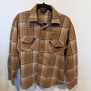 Vintage Wrangler 1980s Plaid Flannel